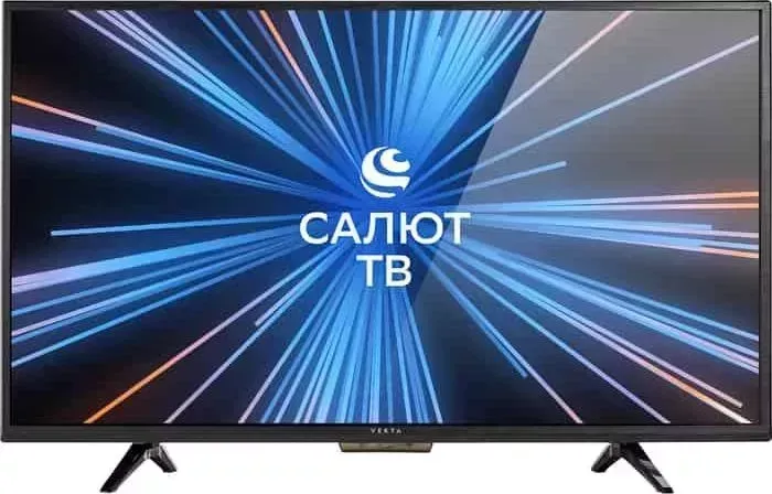 Телевизор VEKTA LD-24SR5215BS (24", HD, Smart TV, Салют ТВ, Wi-Fi, черный)