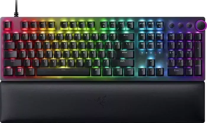 Клавиатура RAZER Huntsman V2 (Red Switch) - Russian Layout Gaming Keyboard (RZ03-03930700-R3R1)