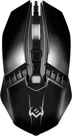 Мышь проводная SVEN RX-200 чёрная (3+1кл. 800-1600DPI, блист, каб. 1,5м) (SV-018405)