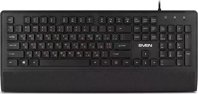 Клавиатура SVEN KB-E5500 чёрная (SV-018061)