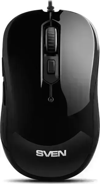 Мышь проводная SVEN RX-520S USB чёрная (SV-017637)