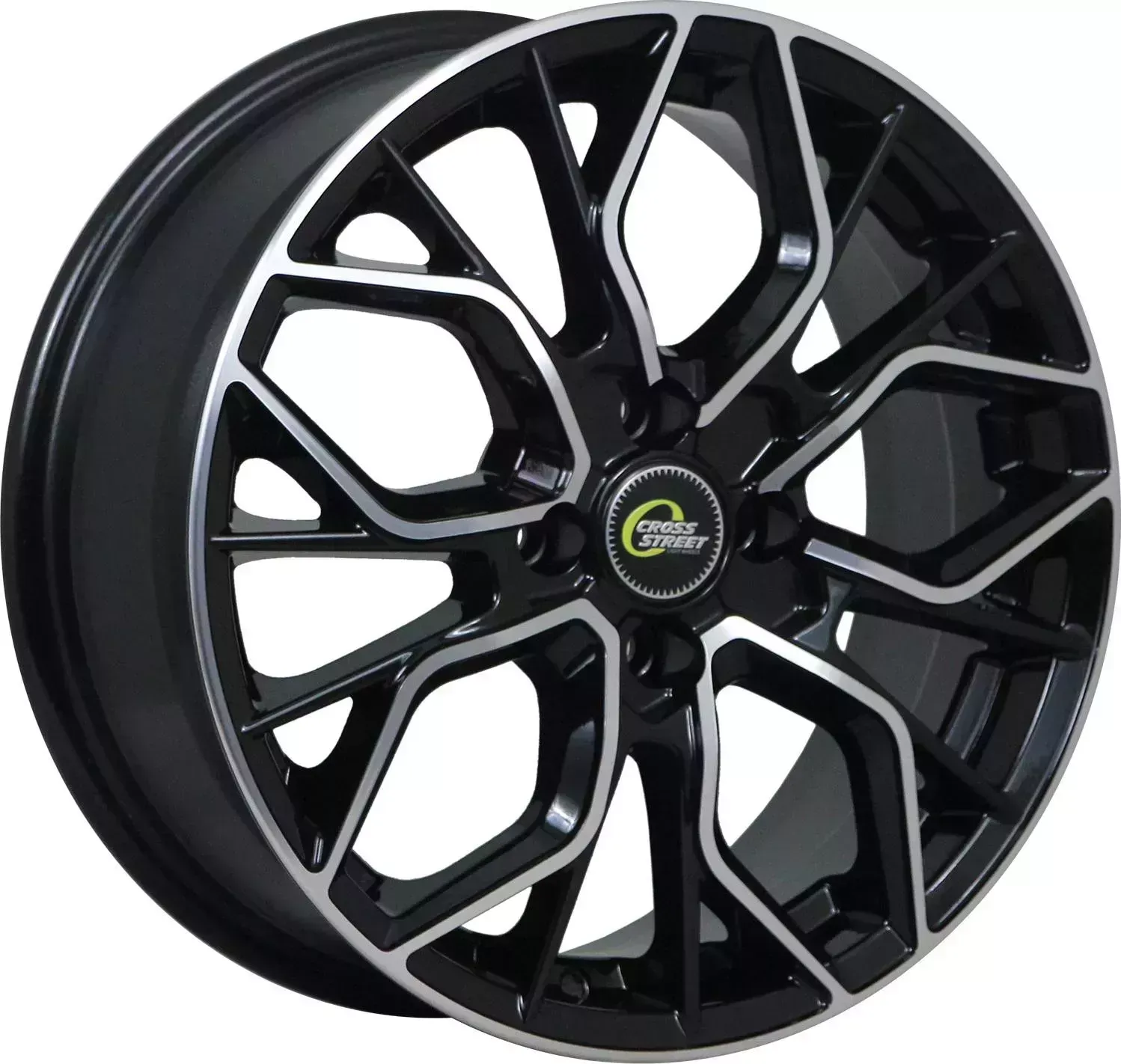 Диск автомобильный CROSS STREET CR-19 6.5x16/5x112 ET45 D57.1 BKF 6.5X16/5X112