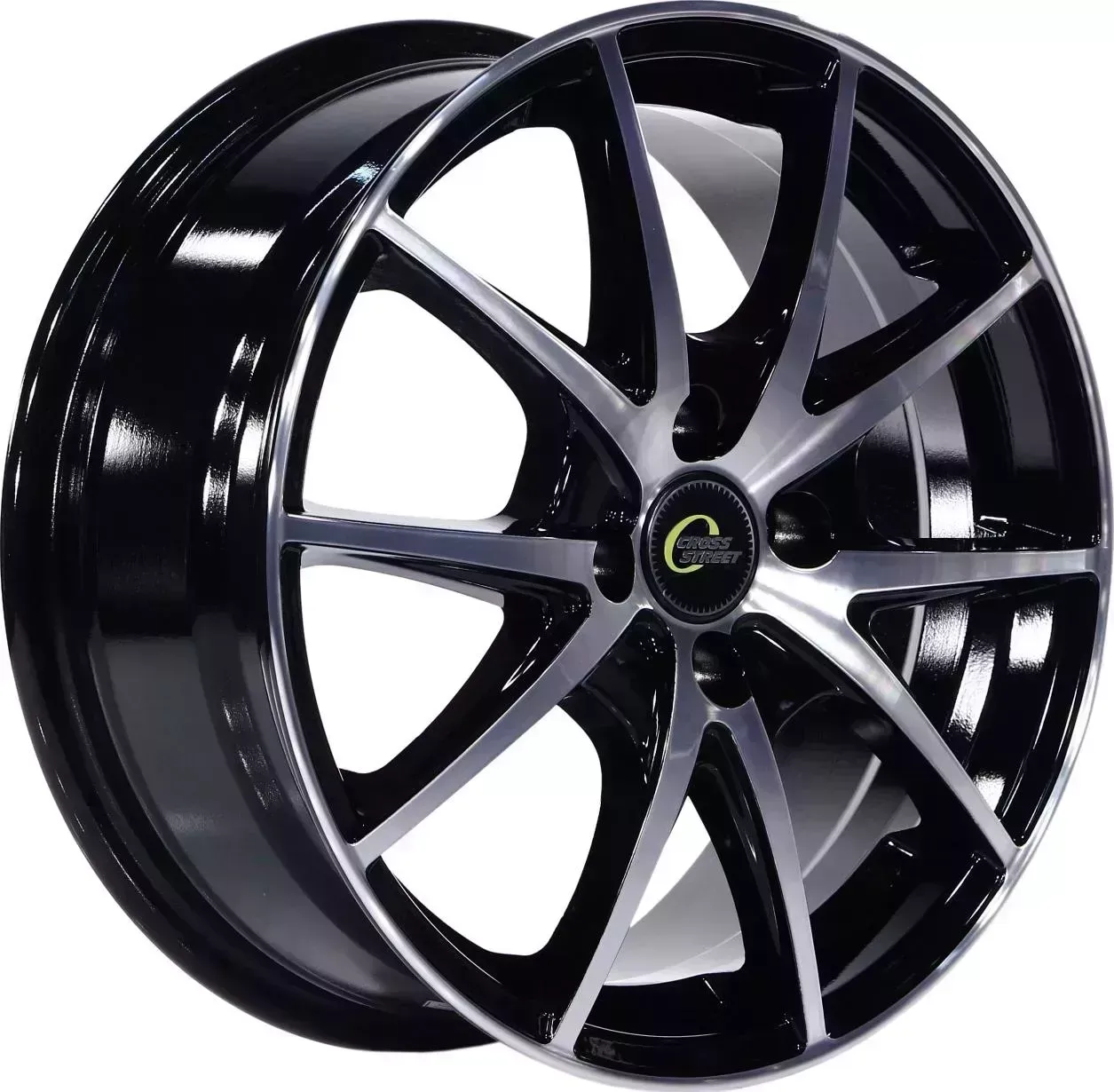 Диск автомобильный CROSS STREET CR-17 6x15/4x100 ET40 D56.6 BKF 6X15/4X100