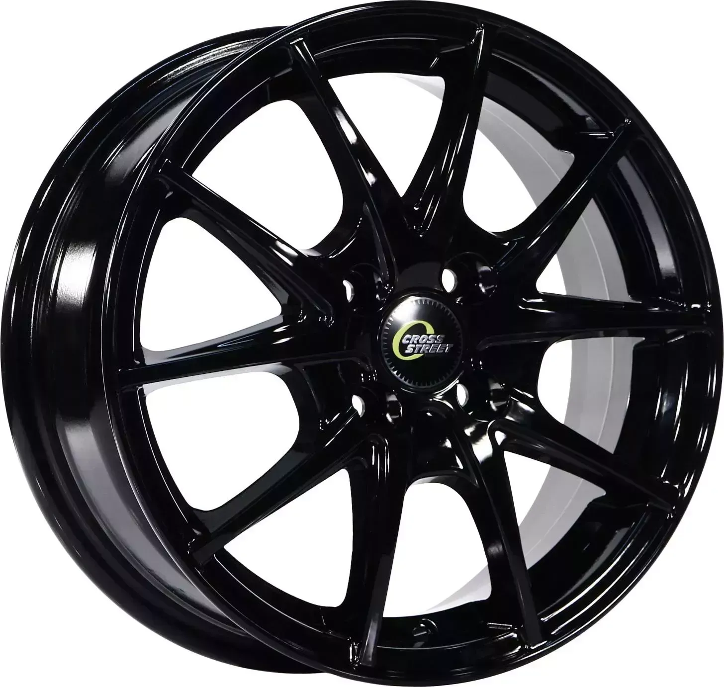 Диск автомобильный CROSS STREET CR-17 6x15/4x98 ET32 D58.6 Black 6X15/4X98 BLACK
