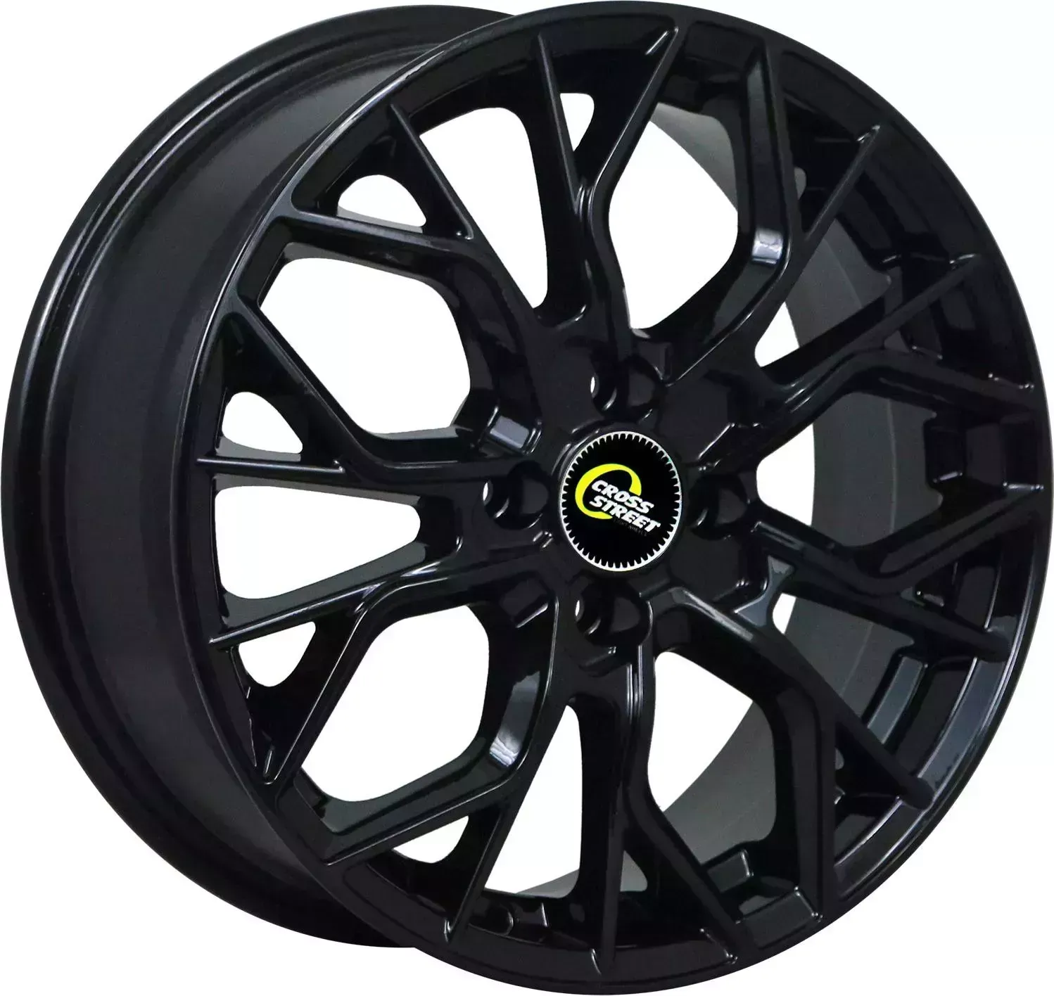 Диск автомобильный CROSS STREET CR-19 6.5x16/5x114.3 ET43 D67.1 Black 6.5X16/5X114.3 BLACK