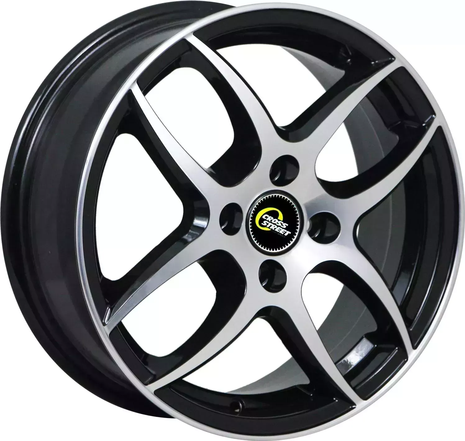 Диск автомобильный CROSS STREET CR-18 6x15/4x100 ET40 D60.1 BKF 6X15/4X100