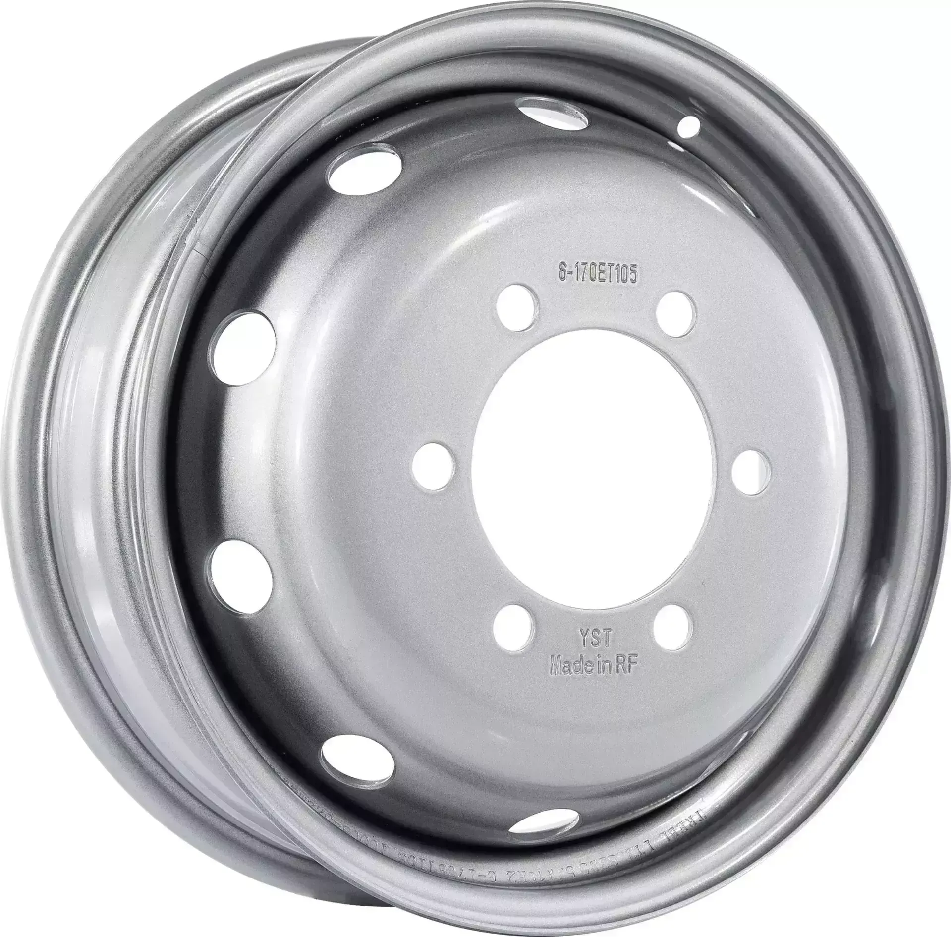 Диск автомобильный TREBL LT2883D_P 5.5x16/6x170 ET105 D130.1 Silver 5.5X16/6X170 SILVER