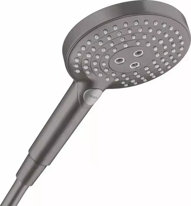 Ручной душ Hansgrohe Raindance Select S шлифованный черный хром (26530340)