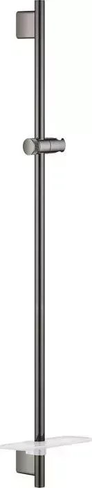Душевая штанга Grohe Rainshower SmartActive 90 см, с полочкой, темный графит (26603A00)