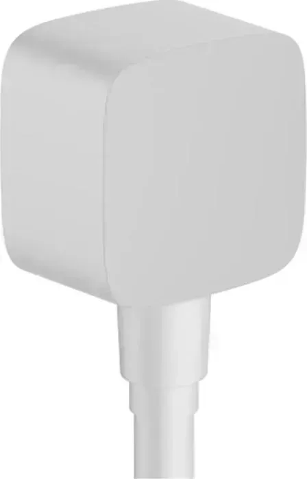 Шланговое подключение Hansgrohe FixFit Wall белый матовый (26457700)