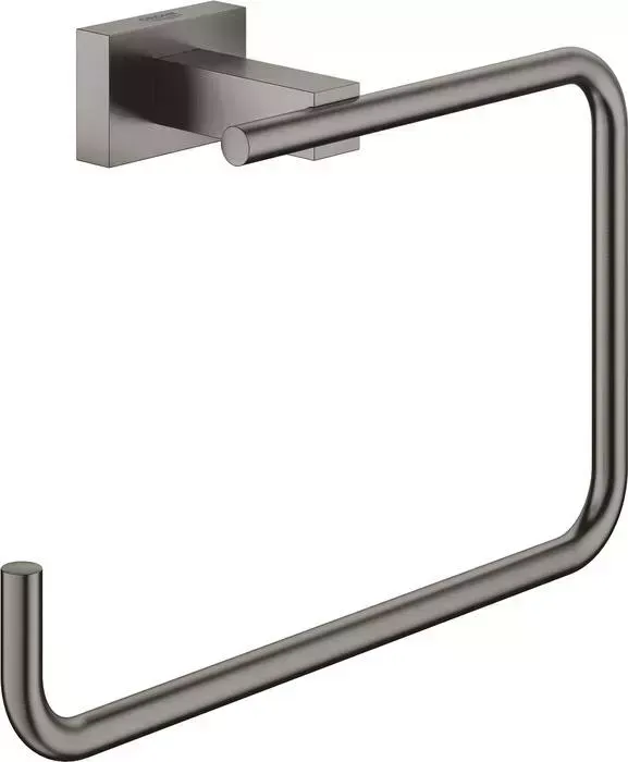 Полотенцедержатель Grohe Essentials Cube кольцо, темный графит матовый (40510AL1)