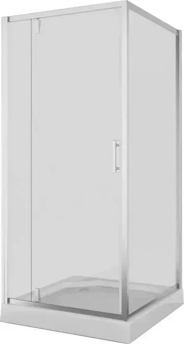 Душевой уголок NIAGARA Nova 90x90 с поддоном, прозрачный, хром (NG-6601-08, 90901Q)