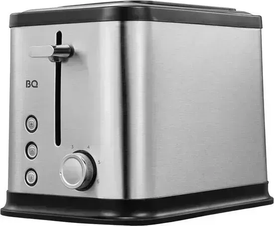 Тостер BQ T1005 Чёрный-Стальной