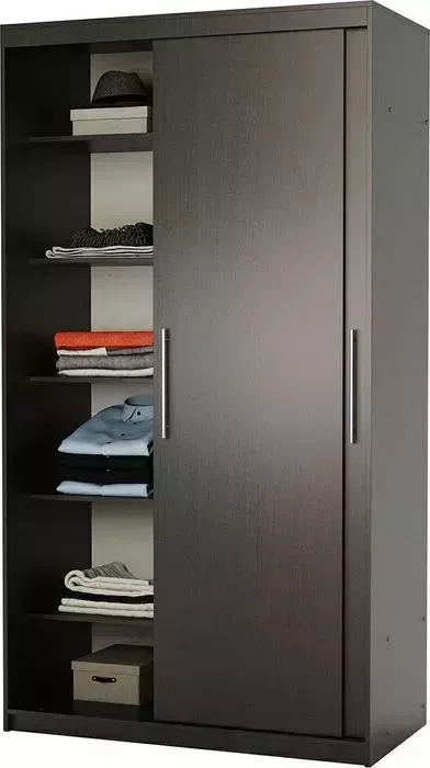Шкаф-купе Шарм-Дизайн Эконом 120х45 двухдверный, венге