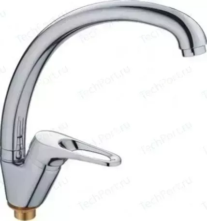 Смеситель для кухни Haiba HB13 с гайкой (HB4113-2)