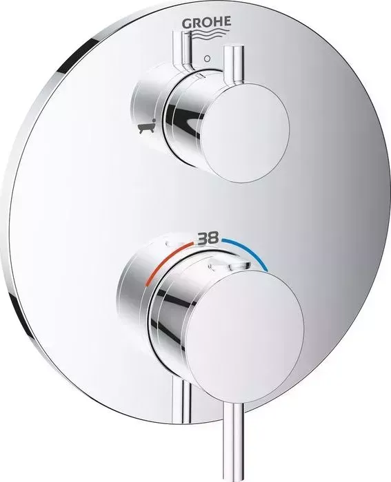 Смеситель для ванны Grohe Atrio хром, с механизмом (24138003, 35600000)