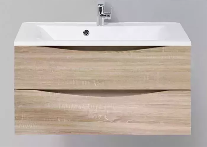 Тумба под раковину BELBANGO Marino-Cer 100 Rovere Bianco (MARINO-CER-1000-2C-SO-WO-P)
