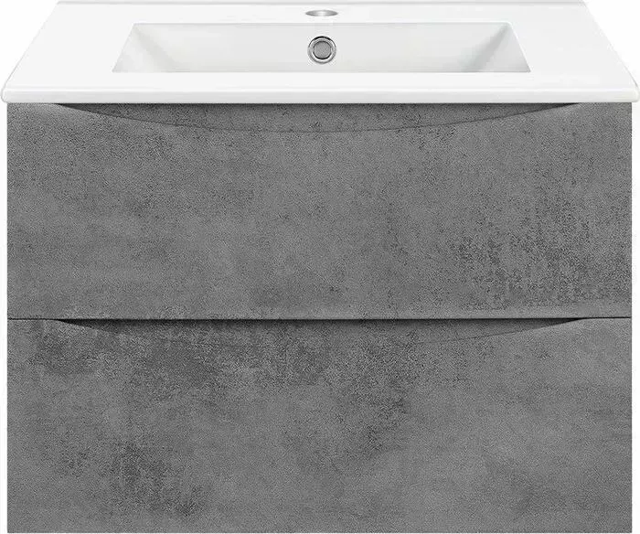 Тумба под раковину Vincea Mia 60х46 Beton (VMC-2MC600BT)