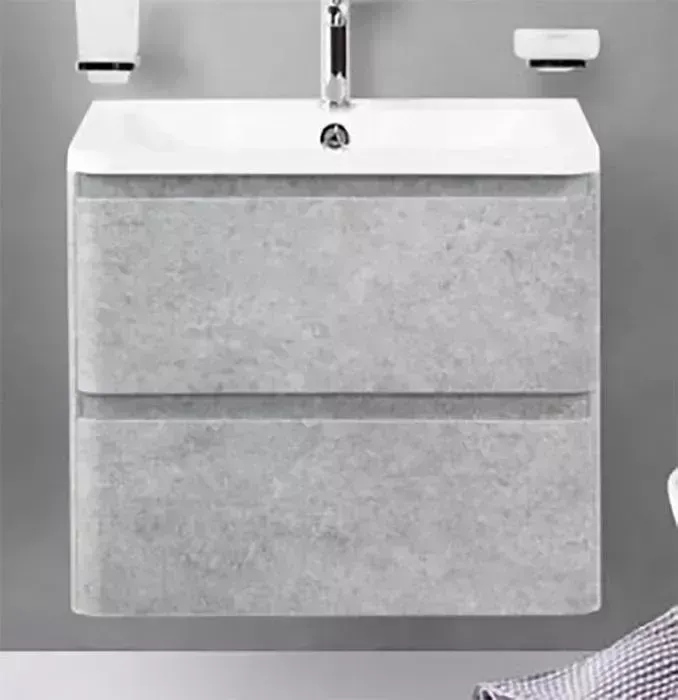 Тумба под раковину BELBANGO Albano 60 весная, Cemento Verona Grigio (Albano-600-2C-SO-CVG)