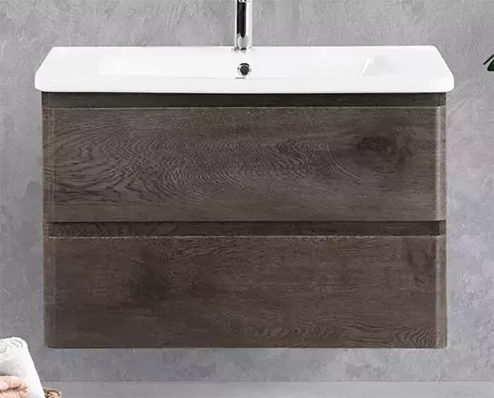 Тумба под раковину BELBANGO Albano-Cer 60 Rovere Nature Grigio (ALBANO-CER-600-2C-SO-RNG)