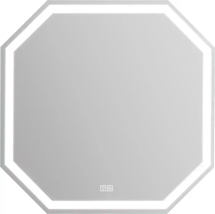 Зеркало BELBANGO Spc-Ott 80х80 с подсветкой, сенсор, подогрев (SPC-OTT-800-800-LED-TCH-WARM)