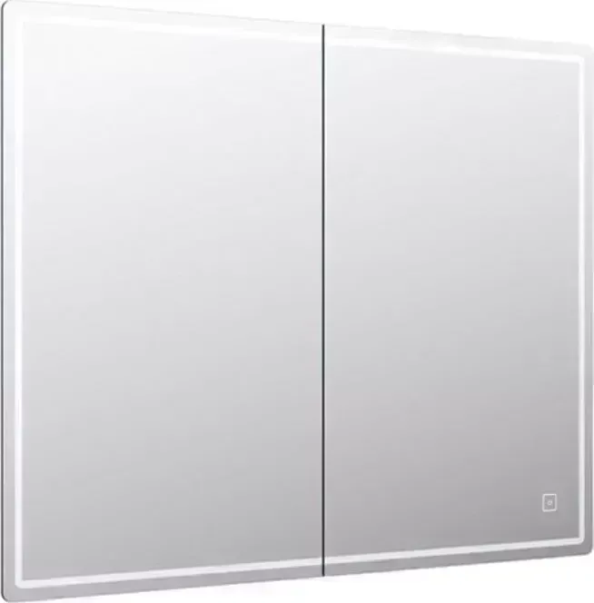 Зеркальный шкаф VIGO Geometry 800 с подсветкой (4640027143807)
