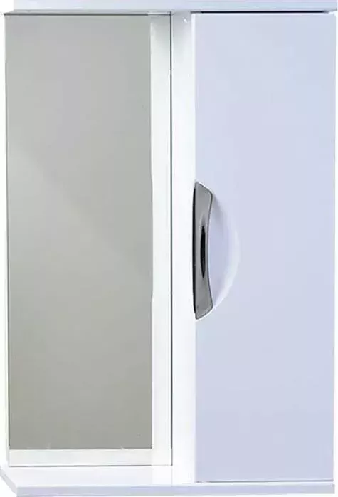 Зеркальный шкаф Emmy Милли 45х70 универсальный, белый (mel45unbel)