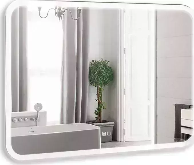Зеркало Mixline Стив-2 90х70 подсветка, сенсор, с подогревом (4620001985739)