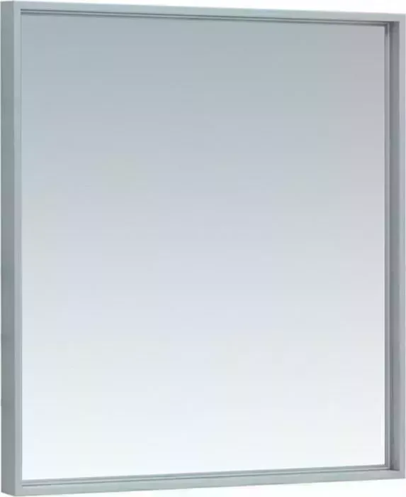 Зеркало De Aqua Алюминиум 70х75 с подсветкой, серебро (261694)