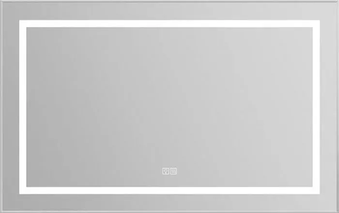 Зеркало BELBANGO Spc-Kraft 110х70 с подсветкой, сенсор, подогрев (SPC-KRAFT-1085-685-TCH-WARM)