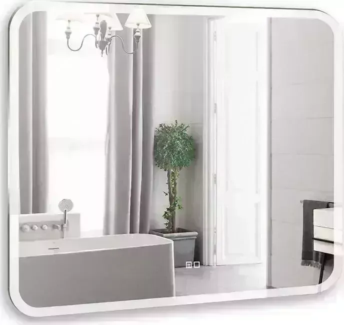 Зеркало Mixline Стив-2 80х70 подсветка, сенсор, с подогревом (4620001988129)