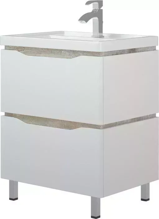 Тумба с раковиной Corozo с Бостон 60 Z2 антик (SD-00000801, S-UM-COM60/1-w)