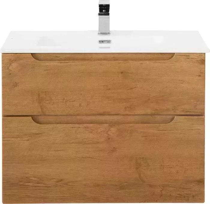 Тумба с раковиной BELBANGO с Etna-H60 70 Rovere Nature (ETNA-H60-700-2C-SO-RN-P, BB700ETL)