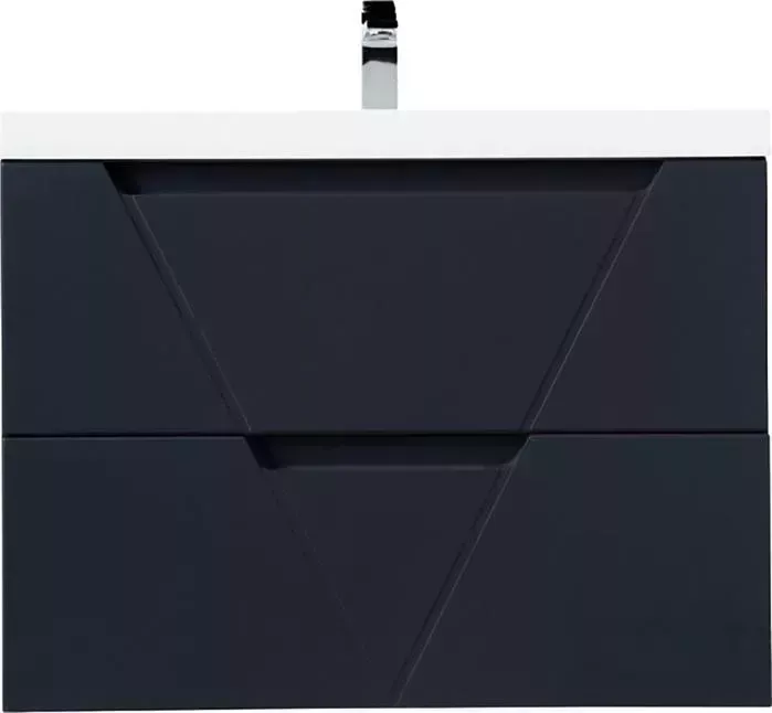 Тумба с раковиной BELBANGO с Vittoria 70 Grigio Opaco (VITTORIA-700-2C-SO-GO-P, BB700/450-LV-MR-AST)
