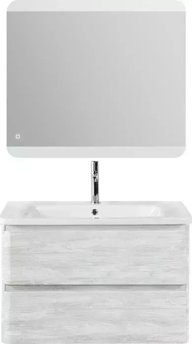 Мебель для ванной BELBANGO Albano-Cer 80 Rovere Vintage Bianco