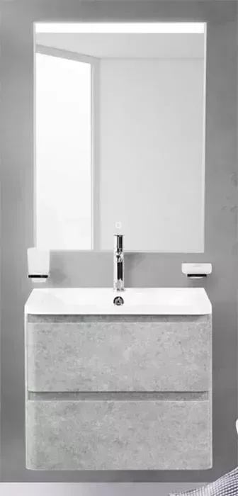 Мебель для ванной BELBANGO Albano 60 подвесная, Cemento Verona Grigio