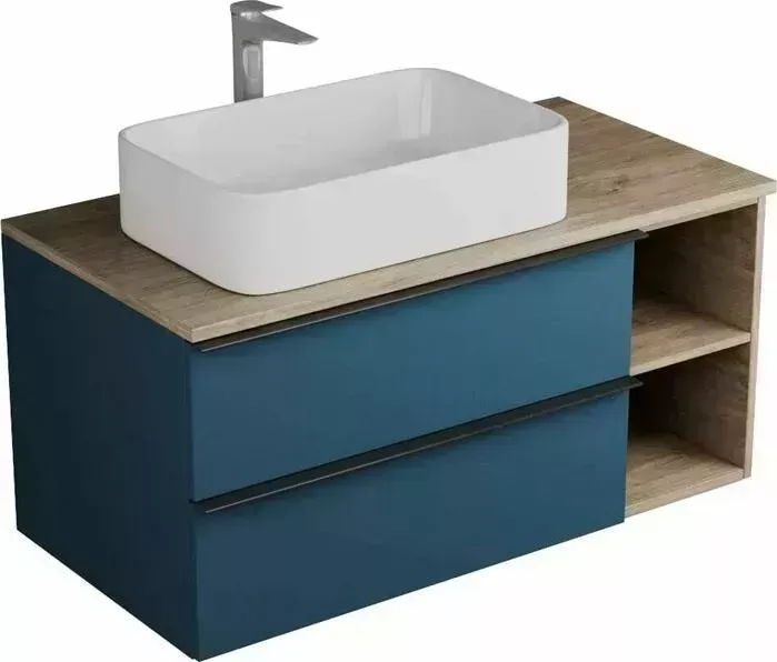 Тумба с раковиной Veneciana с Sangro 100х48 индиго бархат (510012, 4640021064269)
