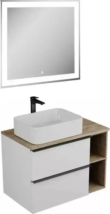 Мебель для ванной Veneciana Sangro 80х48 белый