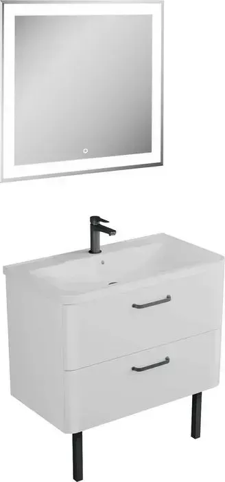 Мебель для ванной Veneciana Tibr 80х45 белая