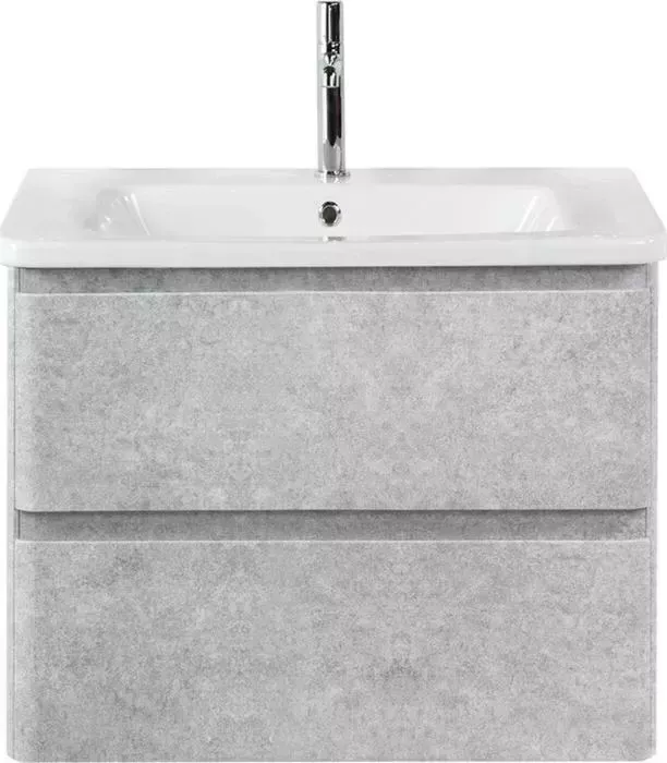 Тумба с раковиной BELBANGO с Albano-Cer 60 Cemento Verona Grigio (ALBANO-CER-600-2C-SO-CVG, 12060-KL)