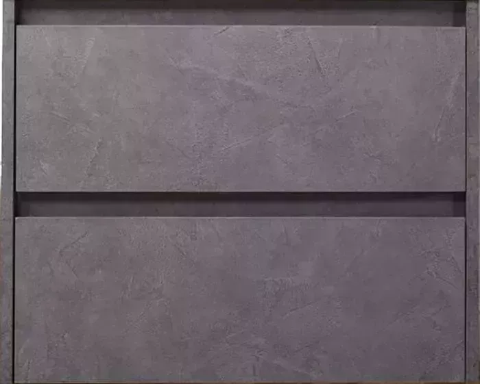 Тумба с раковиной BELBANGO с Kraft 70 два ящика, Cemento Grigio (KRAFT-700-2C-SO-CG, BB700ETL)