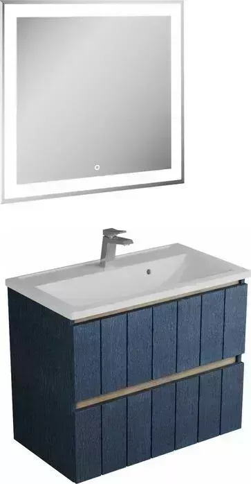 Мебель для ванной Veneciana Tellaro 80х45 шато индиго