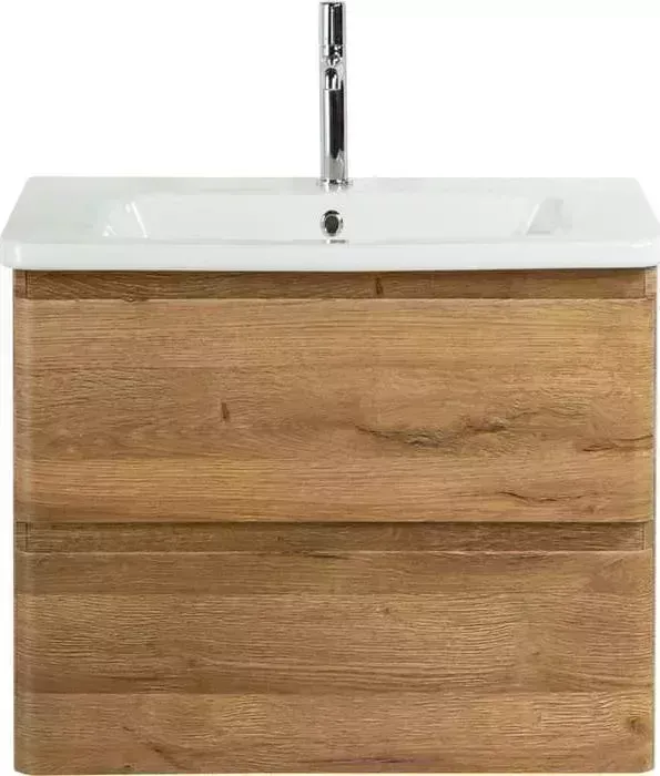 Тумба с раковиной BELBANGO с Albano-Cer 60 Rovere Rustico (ALBANO-CER-600-2C-SO-RR, 12060-KL)