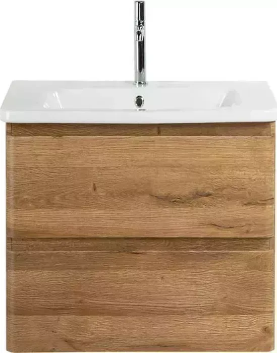 Тумба с раковиной BELBANGO с Albano-Cer 50 Rovere Rustico (ALBANO-CER-500-2C-SO-RR, 12050-KL)