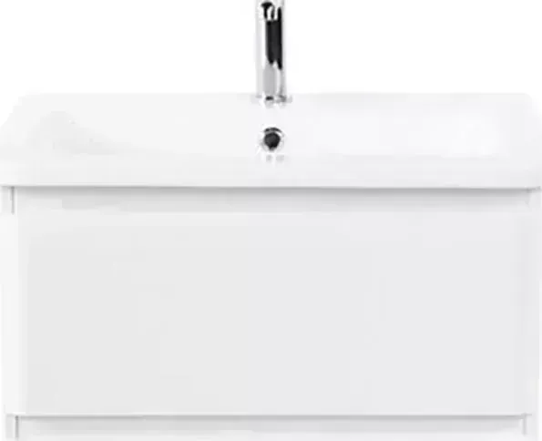 Тумба с раковиной BELBANGO с Albano-Cer 60 Bianco Lucido (ALBANO-CER-600-2C-SO-BL, 12060-KL)