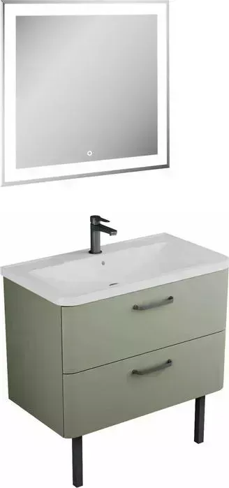 Мебель для ванной Veneciana Tibr 80х45 олива