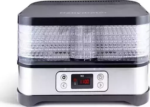 Сушилка для овощей и фруктов BQ и FD1001 Черный-стальной