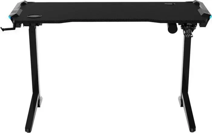 Стол FoxGear для компьютера для геймеров с электроприводом и RGB - подсветкой FG-ZE-49B (ширина 125 см)