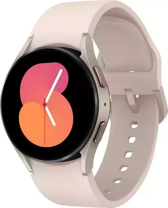 Смарт-часы SAMSUNG Galaxy Watch 5 40мм 1.2" Super AMO розовое золото (SM-R900NZDACIS)