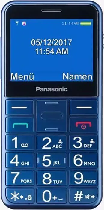 Мобильный телефон PANASONIC TU150 синий
